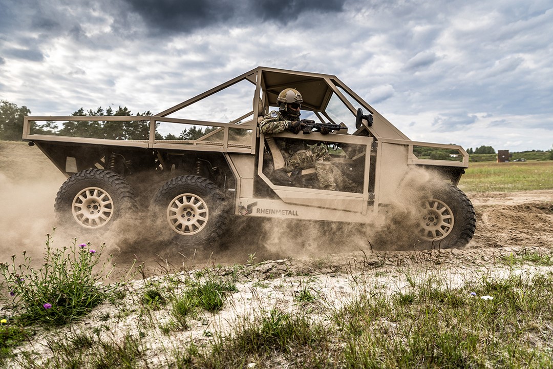 Ermine 6x6 Buggy Dutch Tactical Vehicle (C)